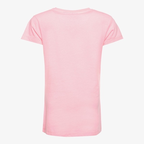 TwoDay basic meisjes T-shirt roze