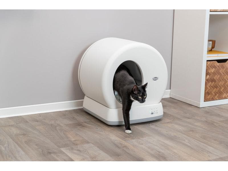 Trixie Selbstreinigende Katzentoilette, 53 × 55.5 × 52 cm, Katzentoilette