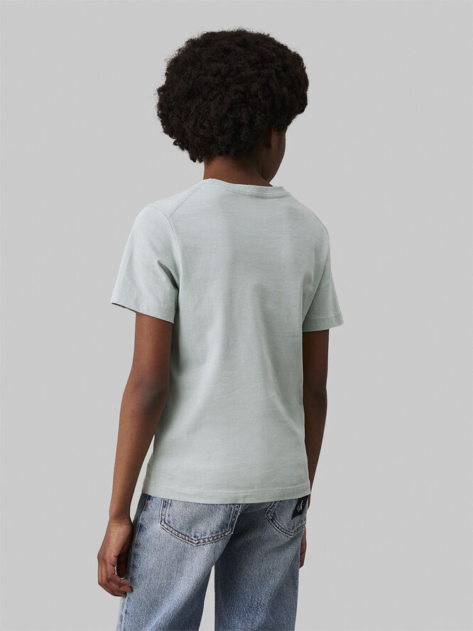 Calvin Klein CHEST MONOLOGO SS T-SHIRT Jadeite