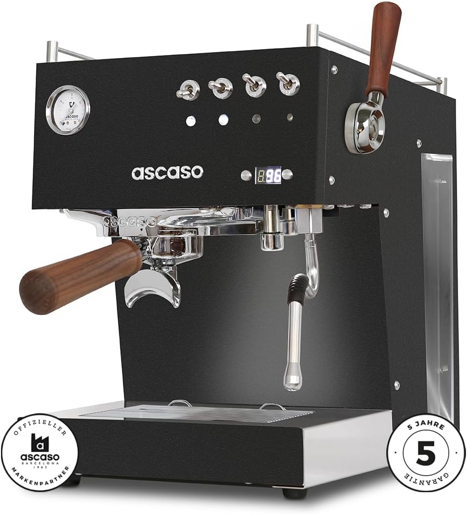 Ascaso Steel DUO Plus schwarz Siebträgermaschine