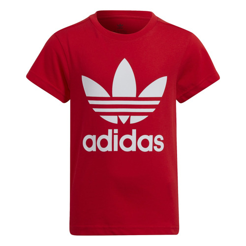 adidas Originals - TREFOIL TEE - Rouge