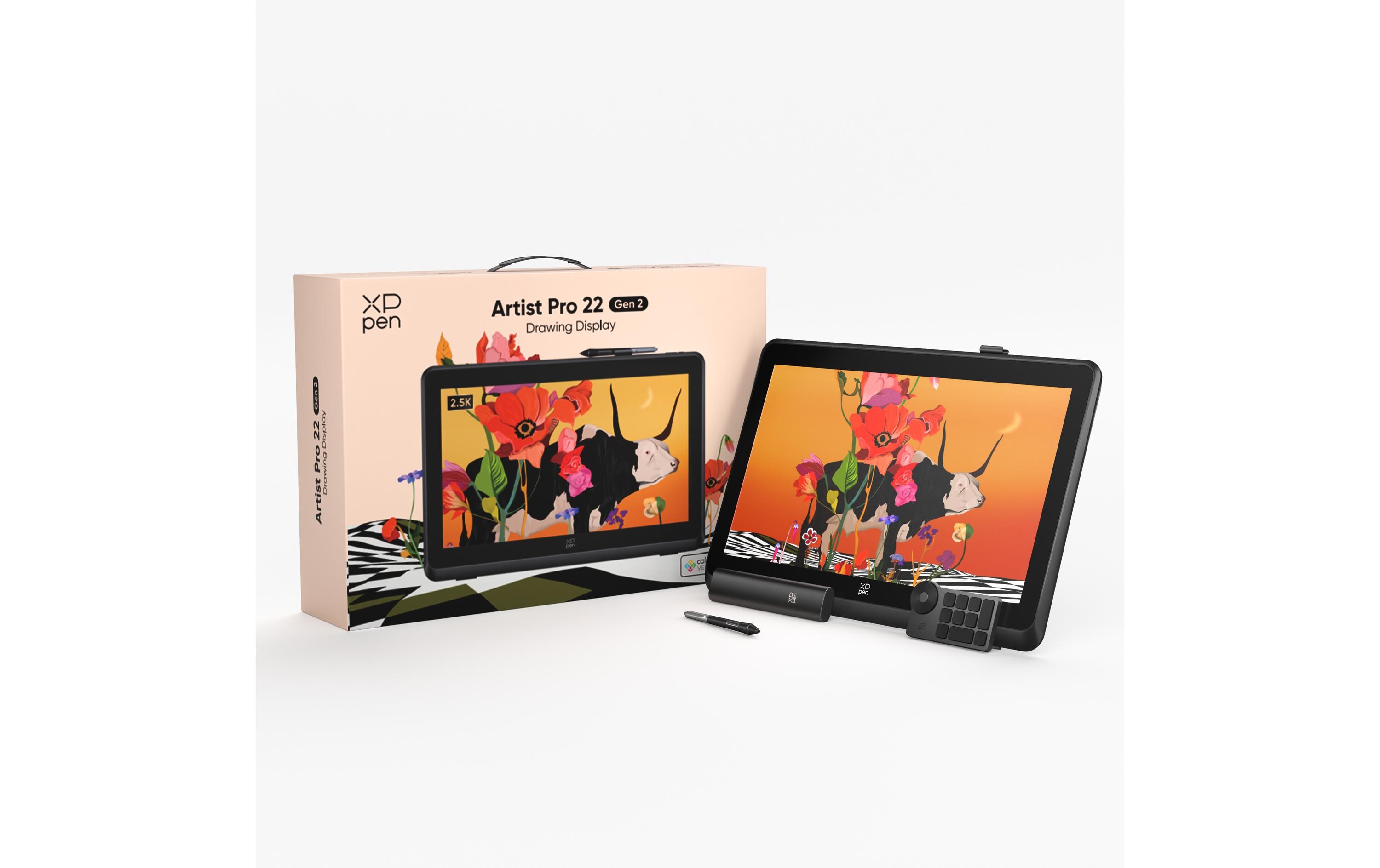 Grafiktablet Artist Pro 22 Gen. 2<br>22-Zoll Grafkdisplay, 2560 x 1440,