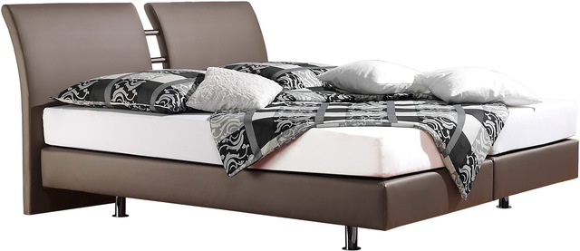 INOSIGN Boxspringbett »Polo« in 3 Matratzenarten, 3 Breiten und 4 Farben