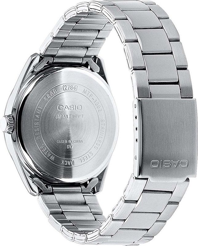 Casio - MTP-1302PD-3AVEF - Heren Horloge - Groen - Staal - Quartz
