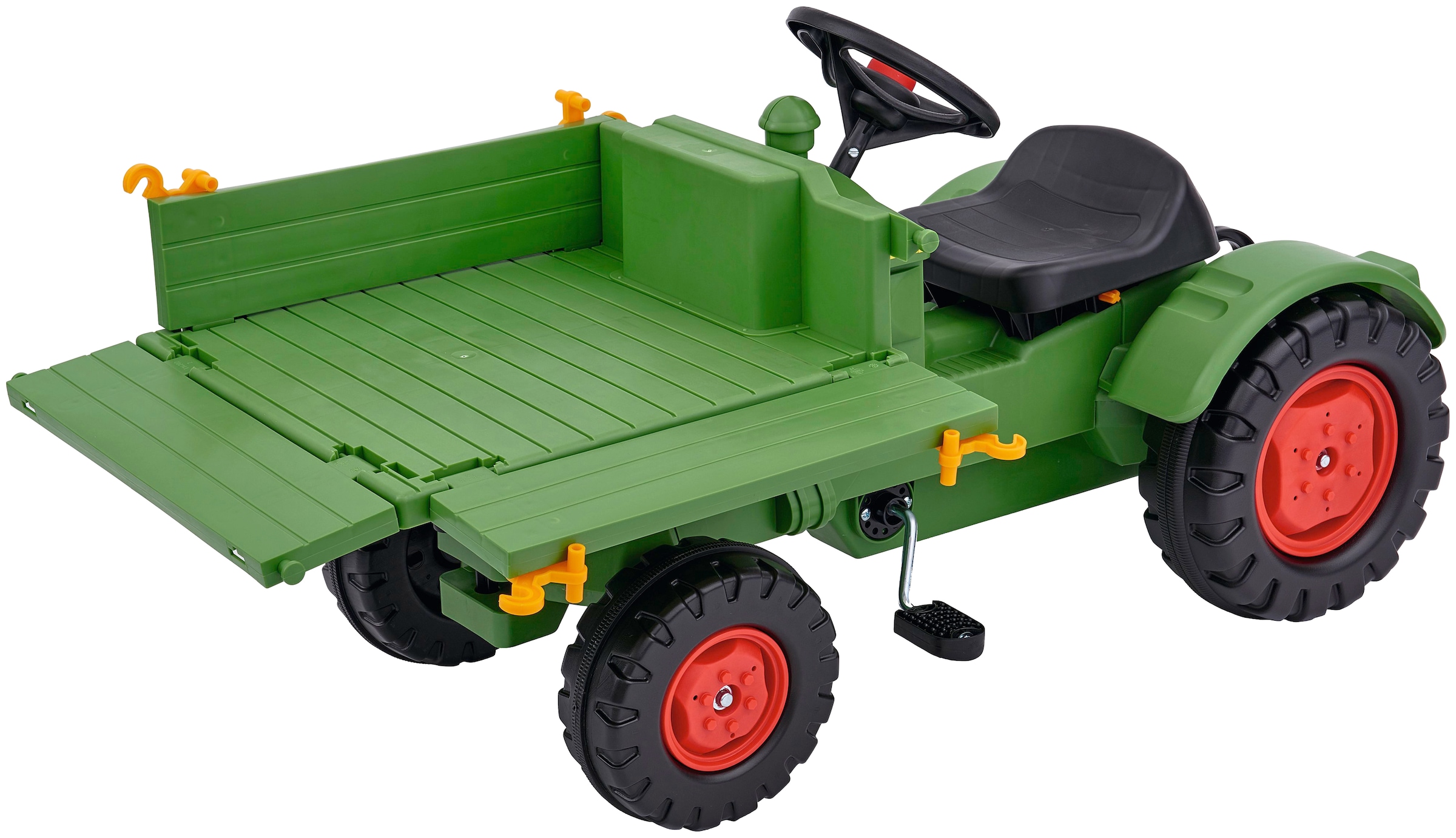 BIG Trettraktor »Fendt Geräteträger« BxTxH: 46x54x102 cm