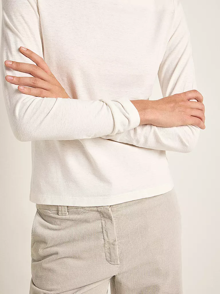 LANIUS Langarmshirt creme