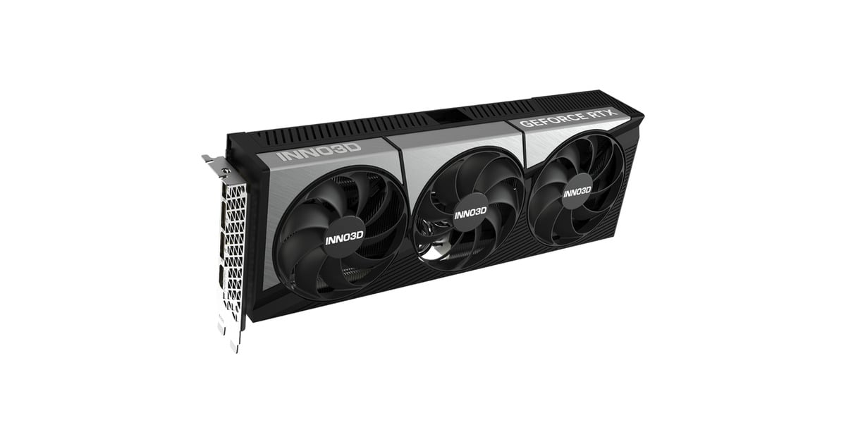INNO3DGeForce RTX 5080 X3 OC grafische kaart  (DLSS 4, 3x DisplayPort, 1x HDMI 2.1)