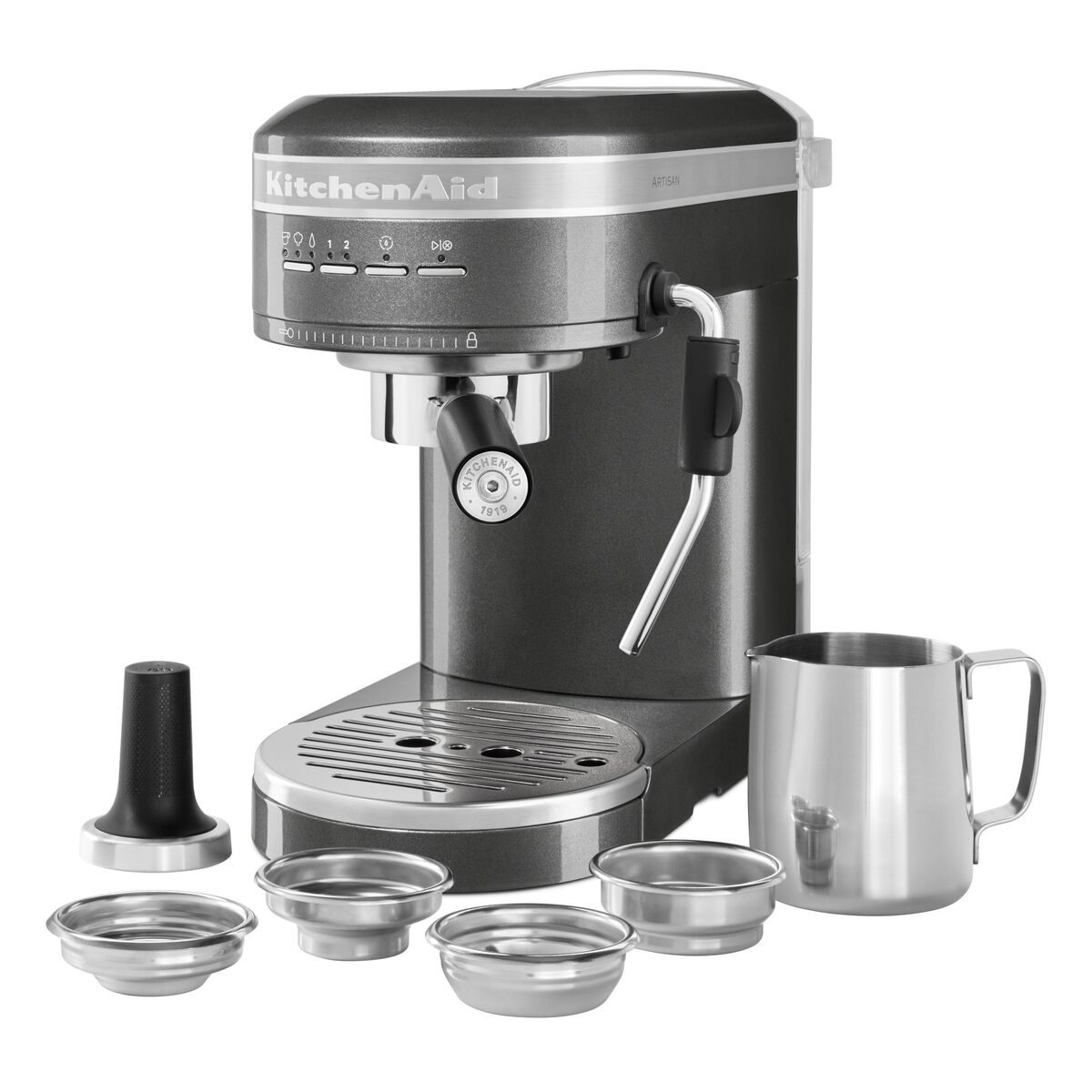 Artisan 5KES6503 espressomaskin, medallion silver