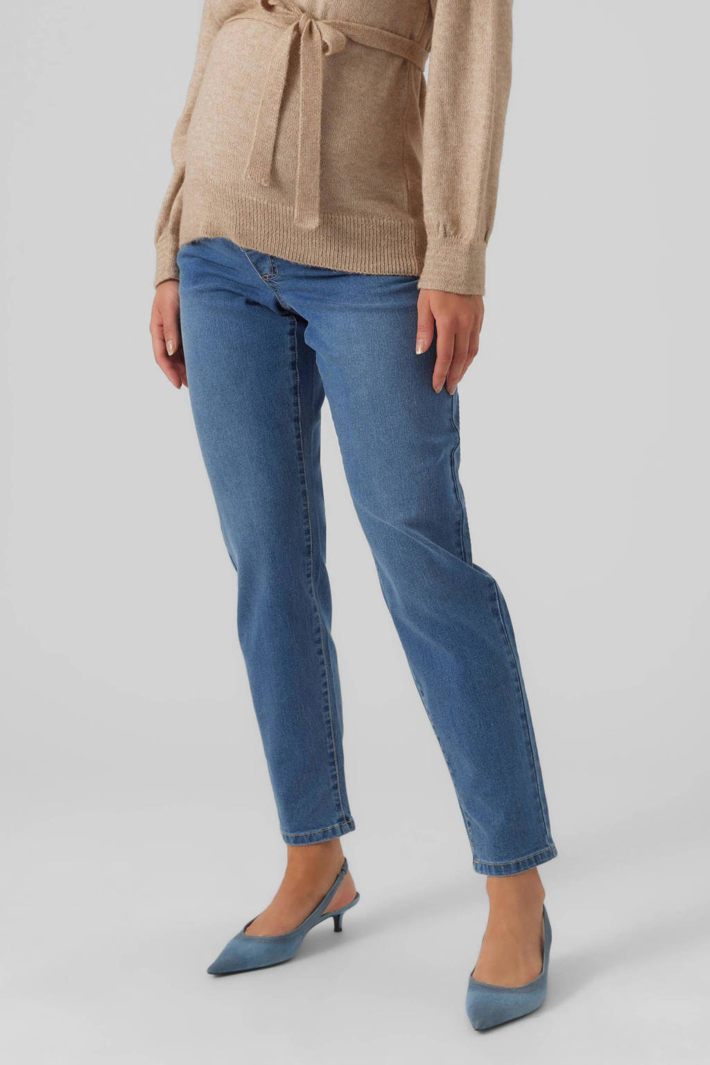 VERO MODA MATERNITY mom zwangerschapsjeans VMMZIA medium blue denim