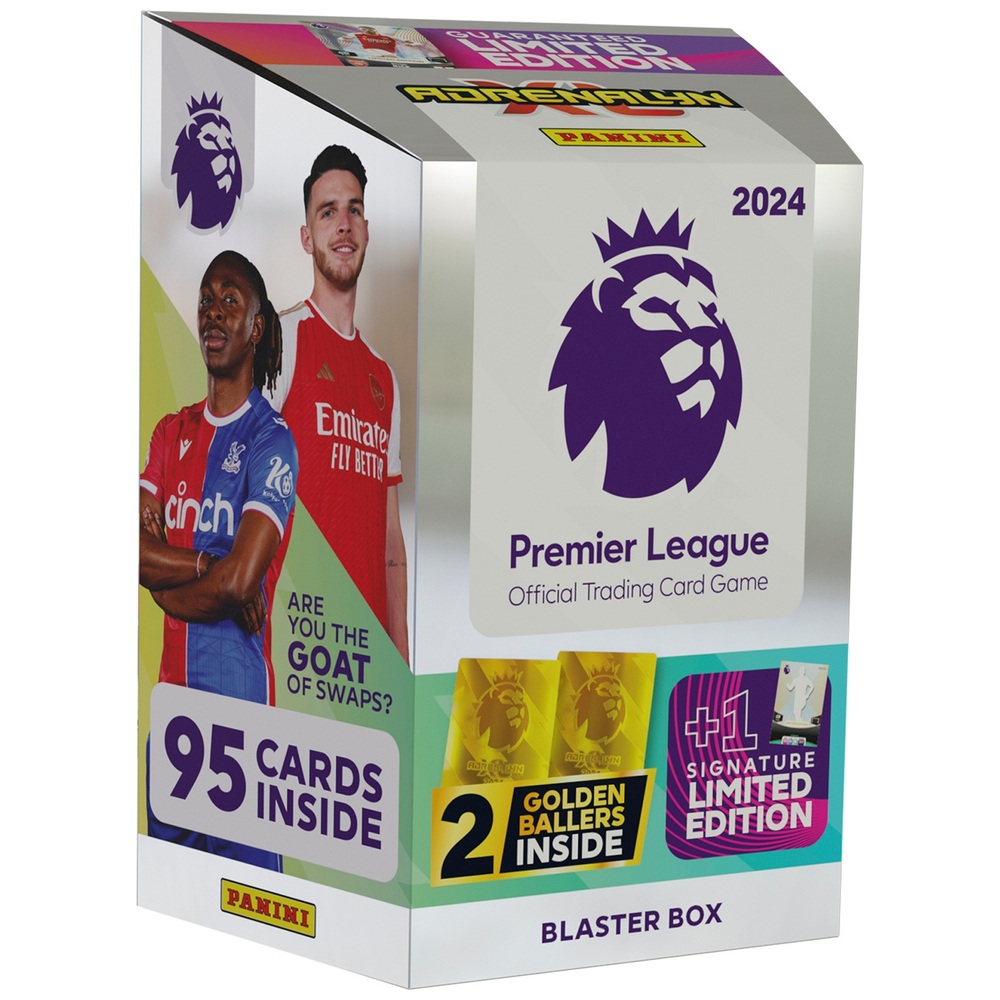 Panini Premier League 2024 Adrenalyn XL Stadium Blaster Box