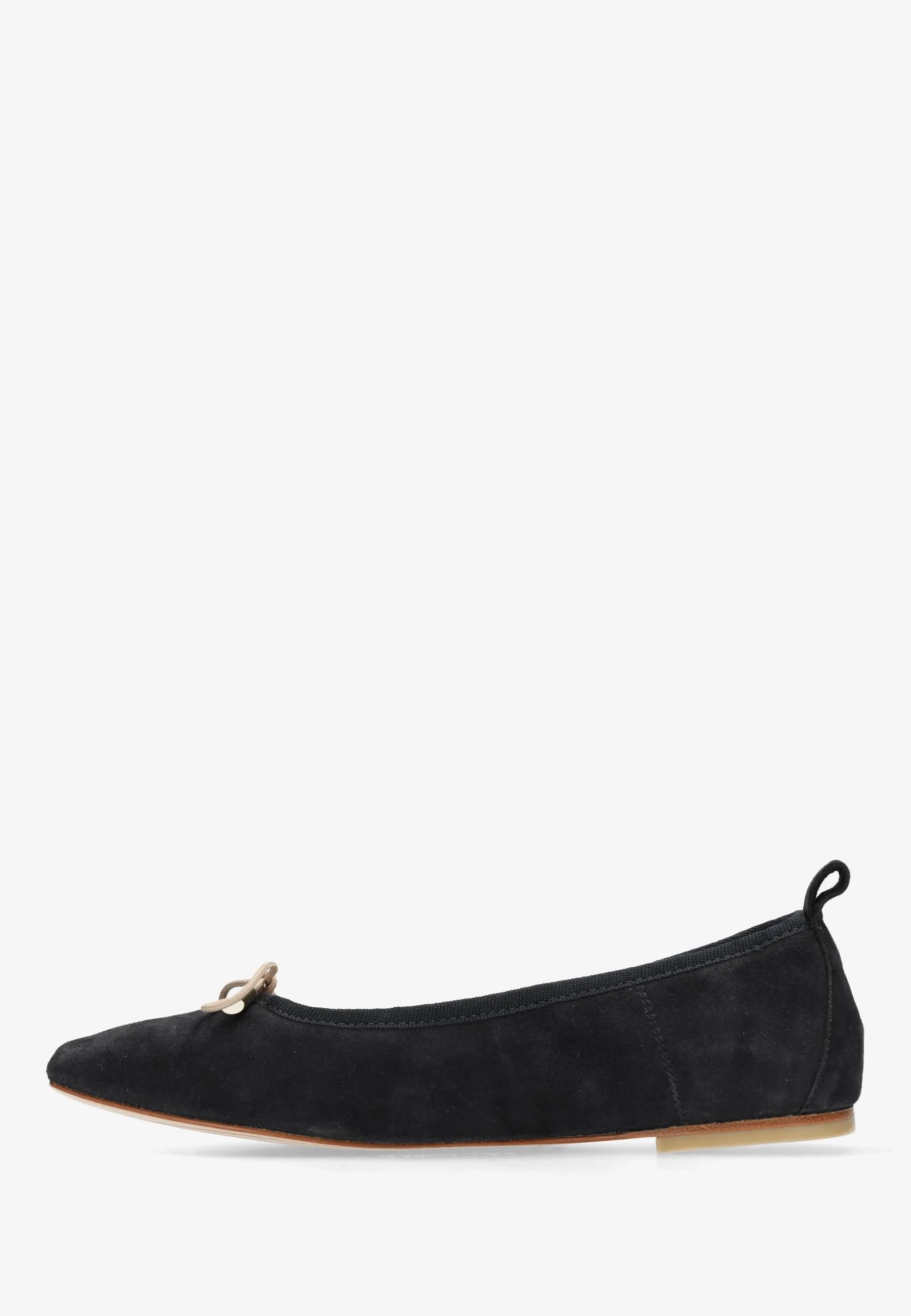IDRIS BALLETTO Ballerina Luxury suede Navy