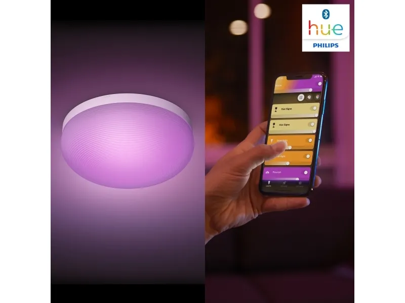 Philips Hue White Colour Ambiance Flourish Loftslampe - BT