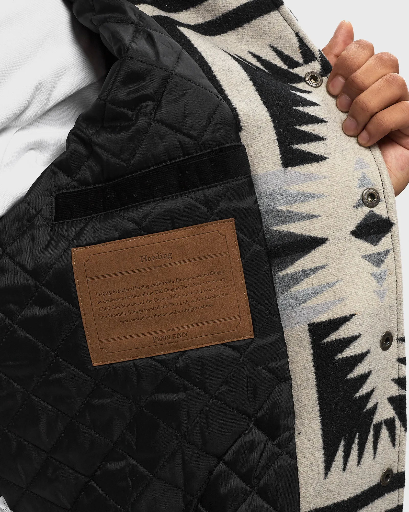 Pendleton QUILTED GORGE SNAP JACKET
