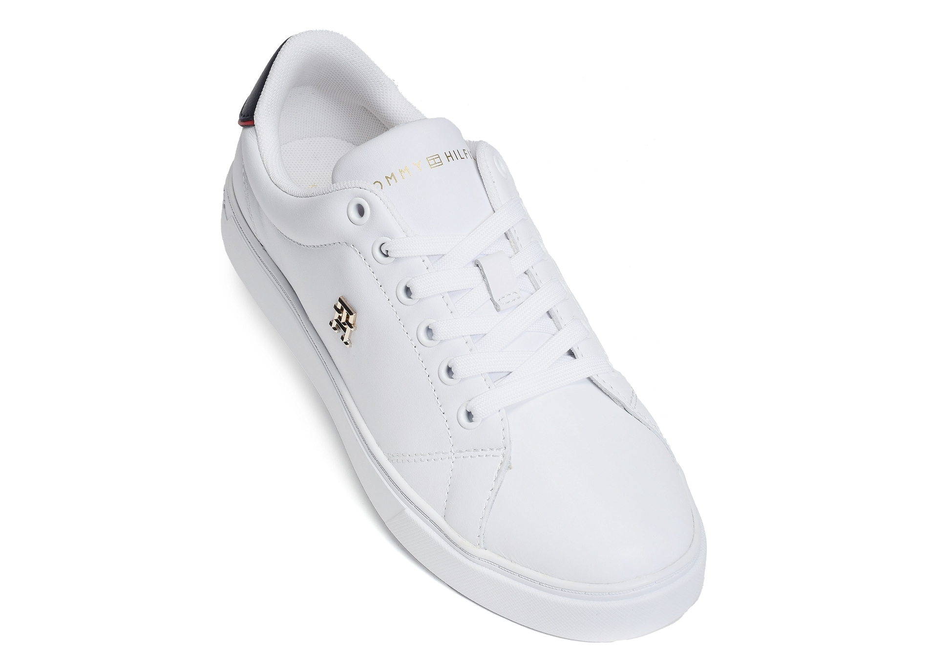 Elevated essential court sneaker 6965 blanc