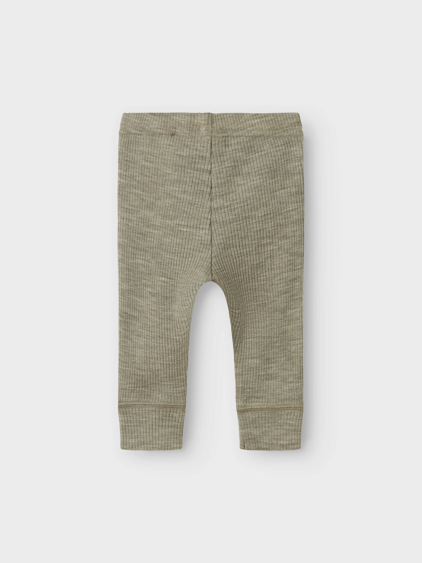 Wax Wool Rib Legging