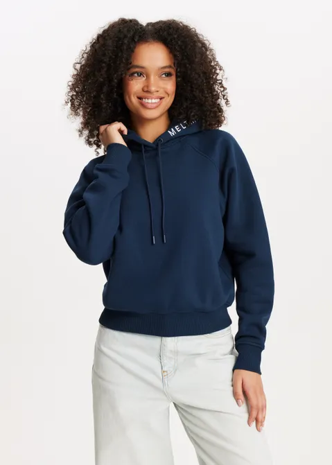 Oversized hoodie blauw (BLW)