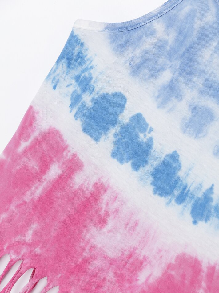 Regata tie-dye - Turquesa claro