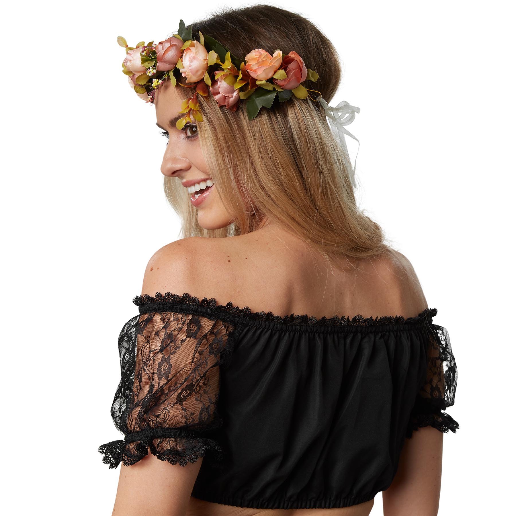 tectake® Dirndlbluse Maria