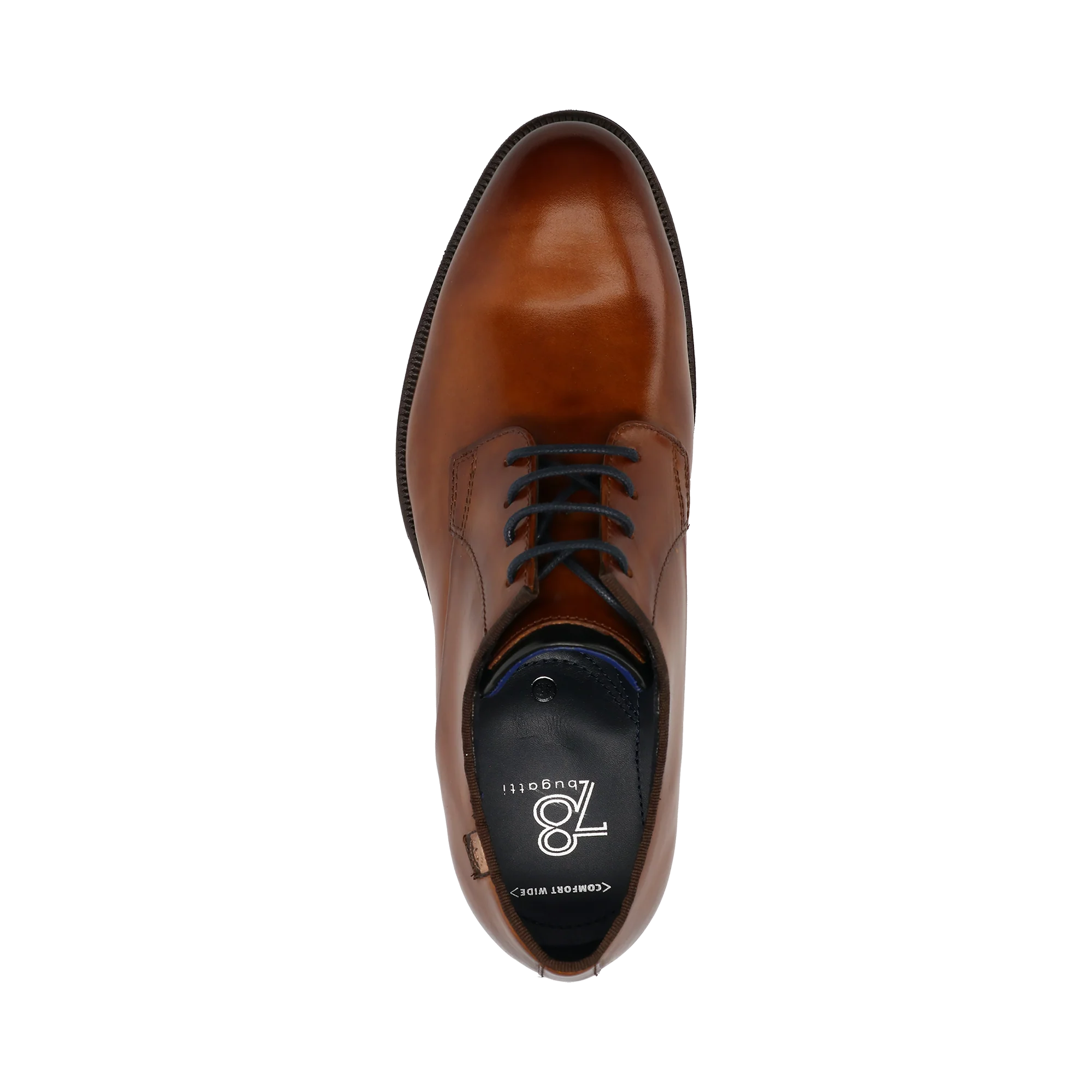 Business Schnürer cognac