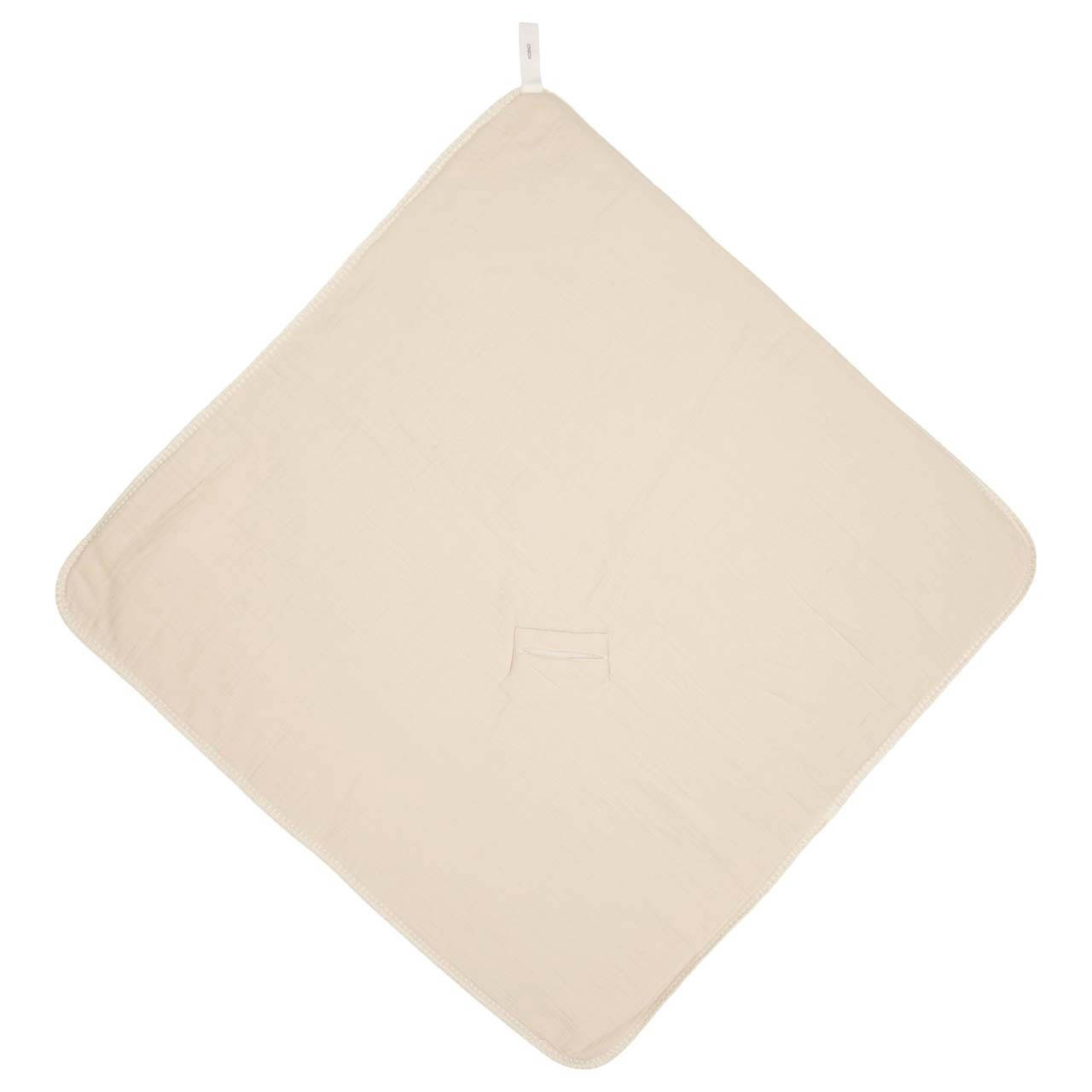 Koeka omslagdoek Faro met teddy offwhite