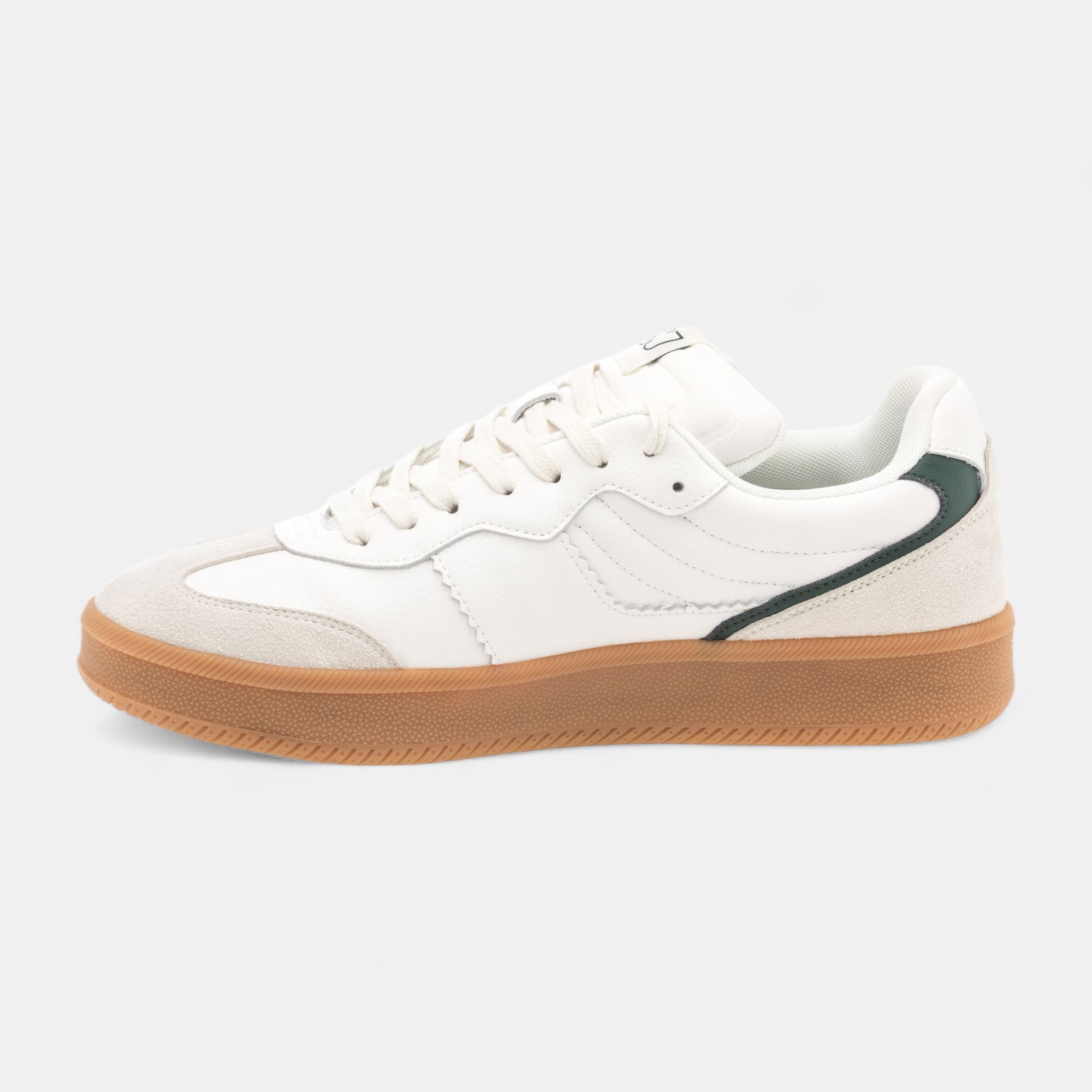 Baskets Homme en cuir blanc