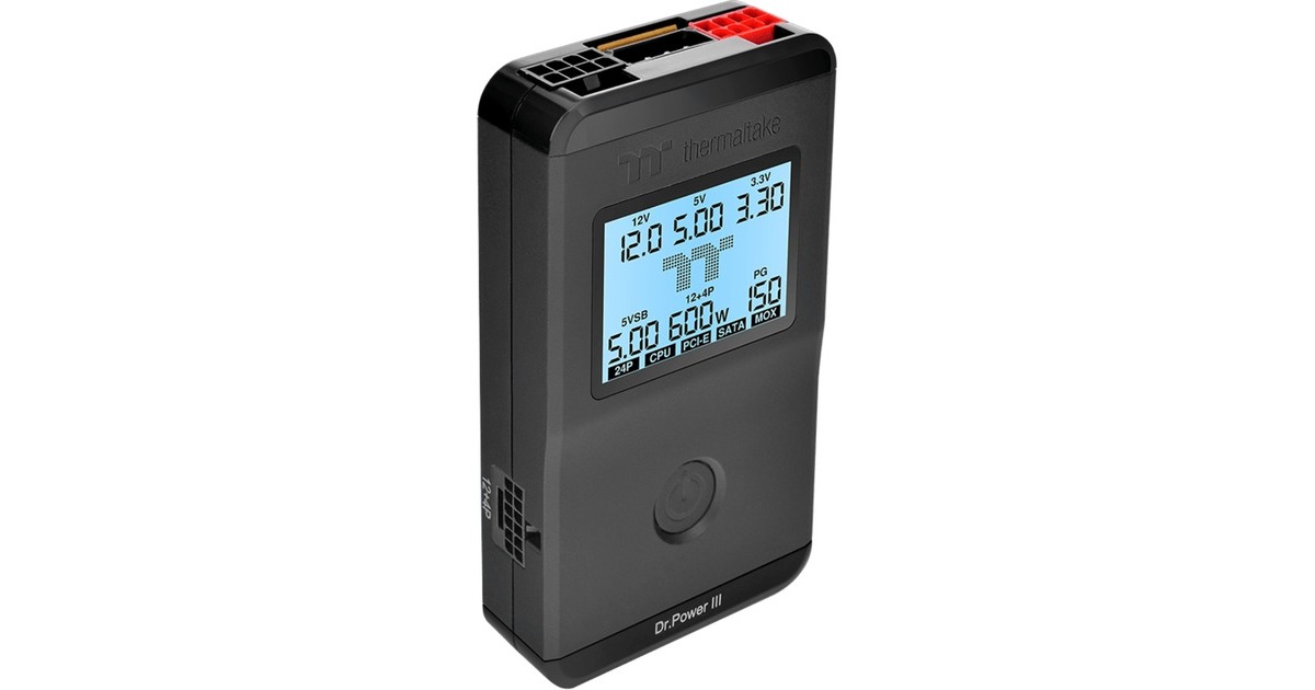 ThermaltakeDr. Power III meetapparaat  (Zwart)