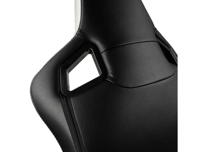 noblechairs EPIC Ægte læder Gaming Stol- Sort/hvid/rød