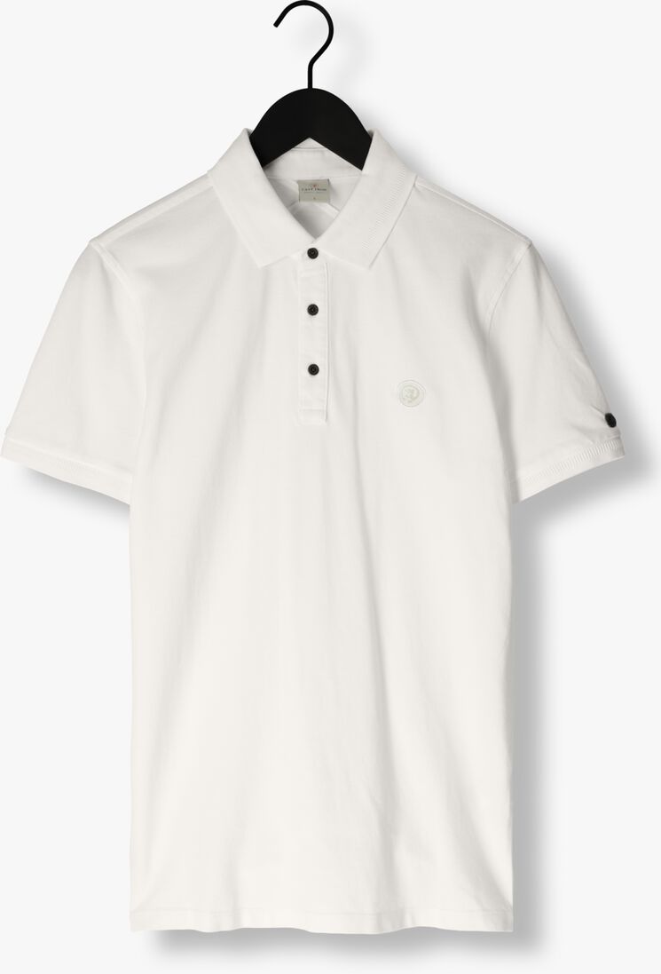 CAST IRON witte cast iron polo short sleeve polo organix cotton pique essential