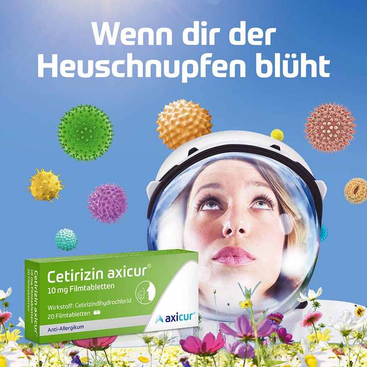 Cetirizin axicur® 10 mg Filmtabletten, 20 St