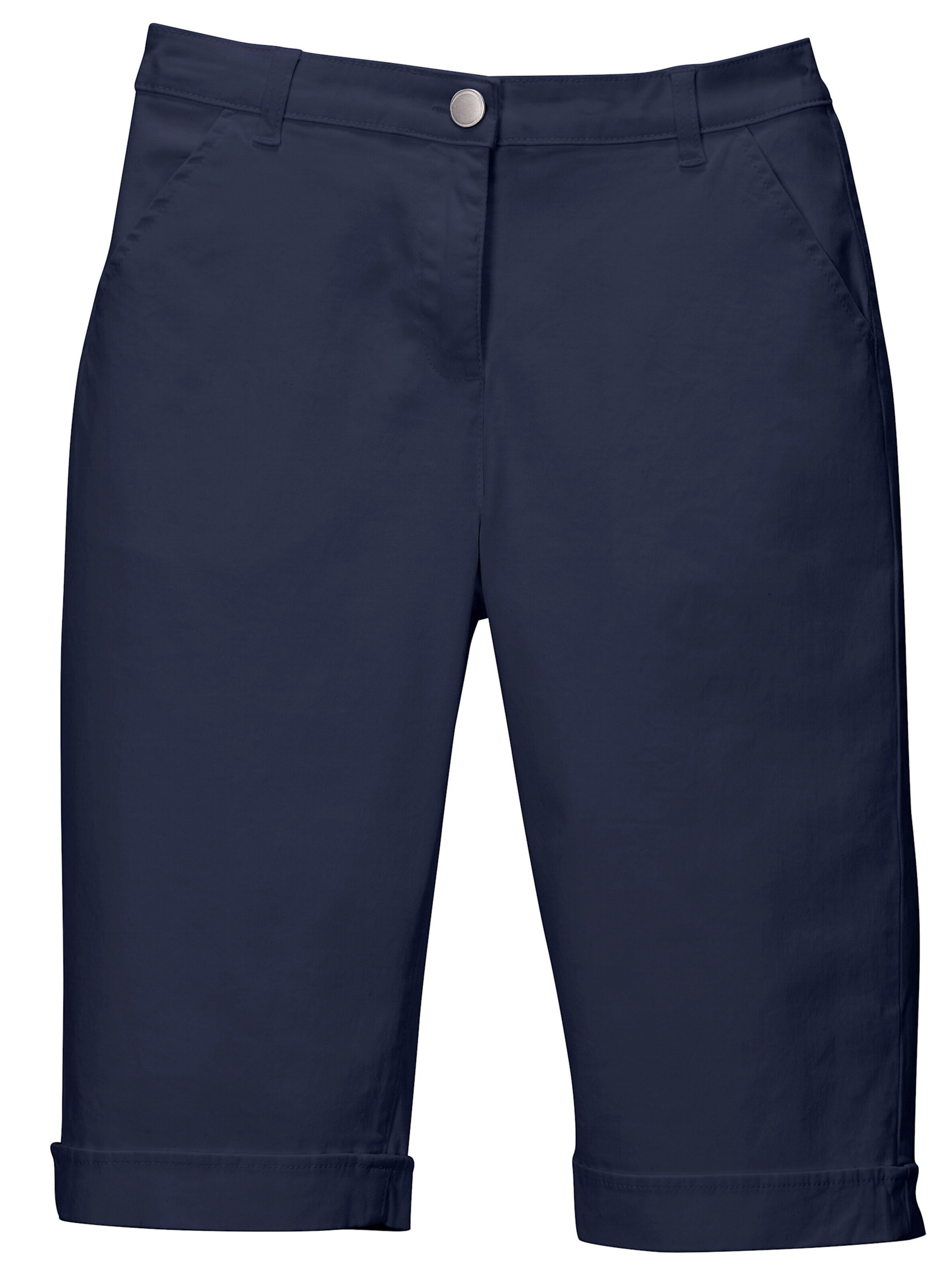 Jeansbermudas in marine