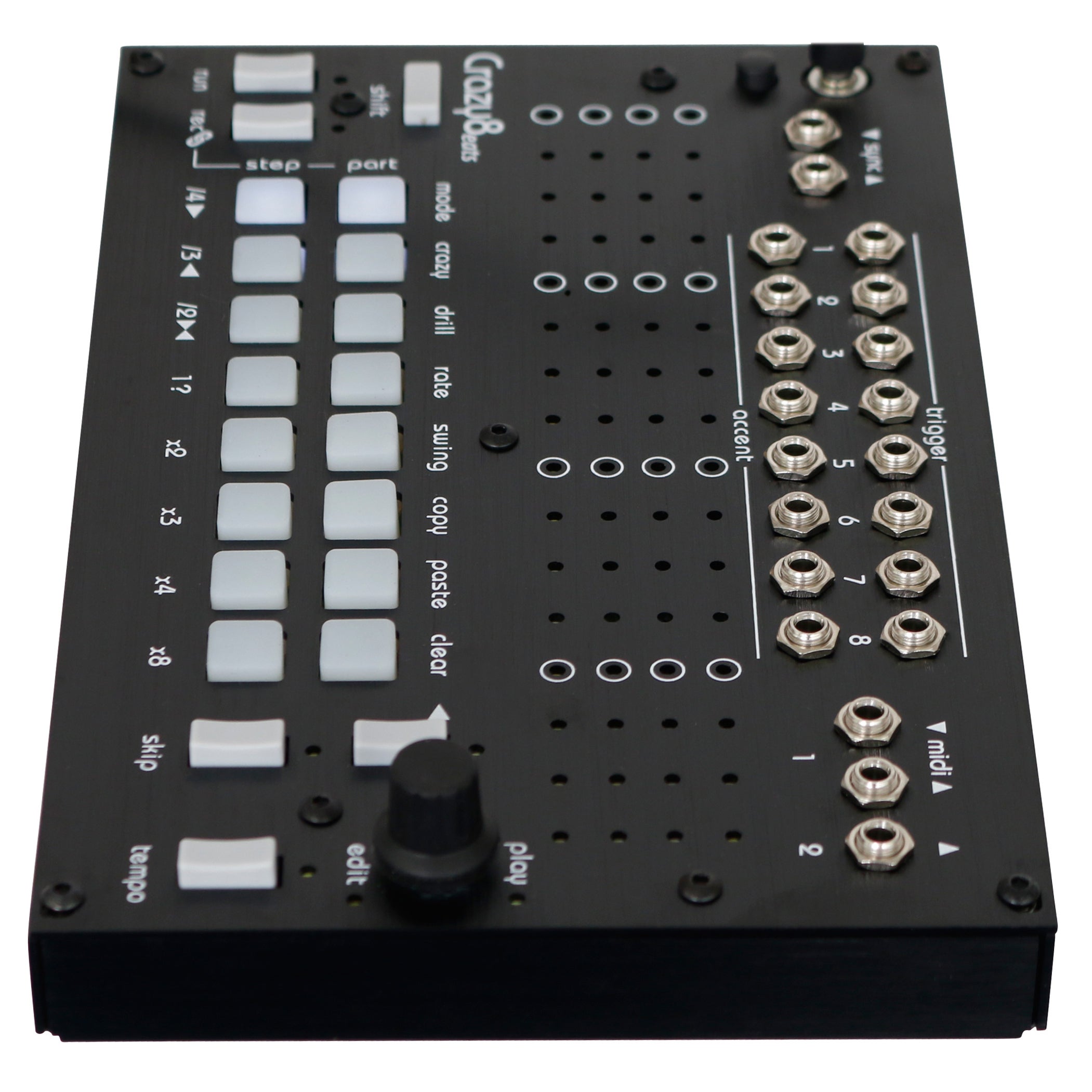 Twisted Electrons Crazy 8 Beats sequencer