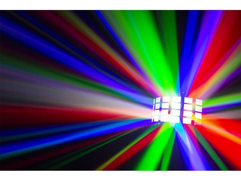 BeamZ Lichteffekt DerbyStrobe Lichteffektgerät mit zwei spektakulären Effekten