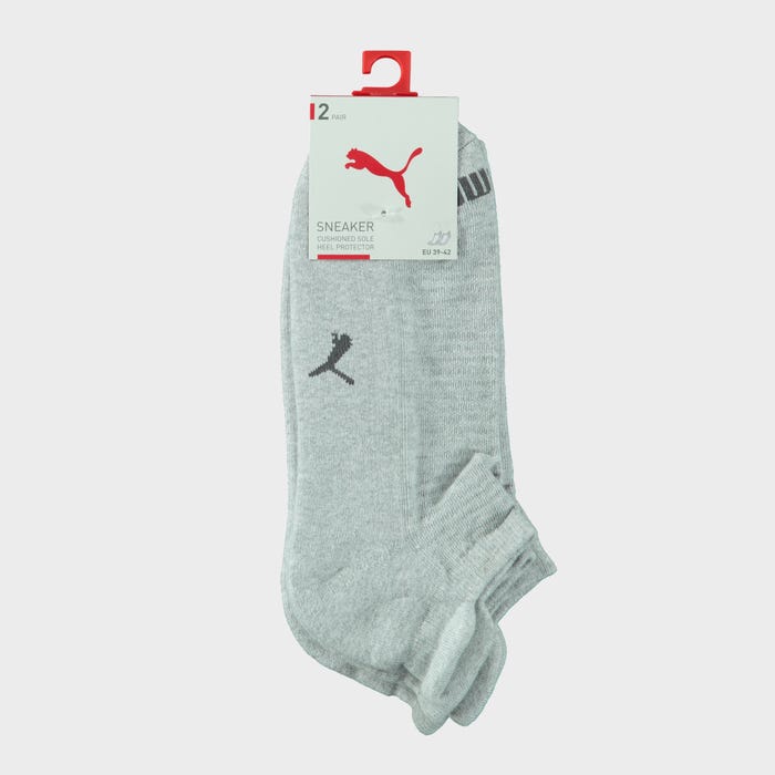 Puma-2-pack dames katoenen enkelsokken Puma