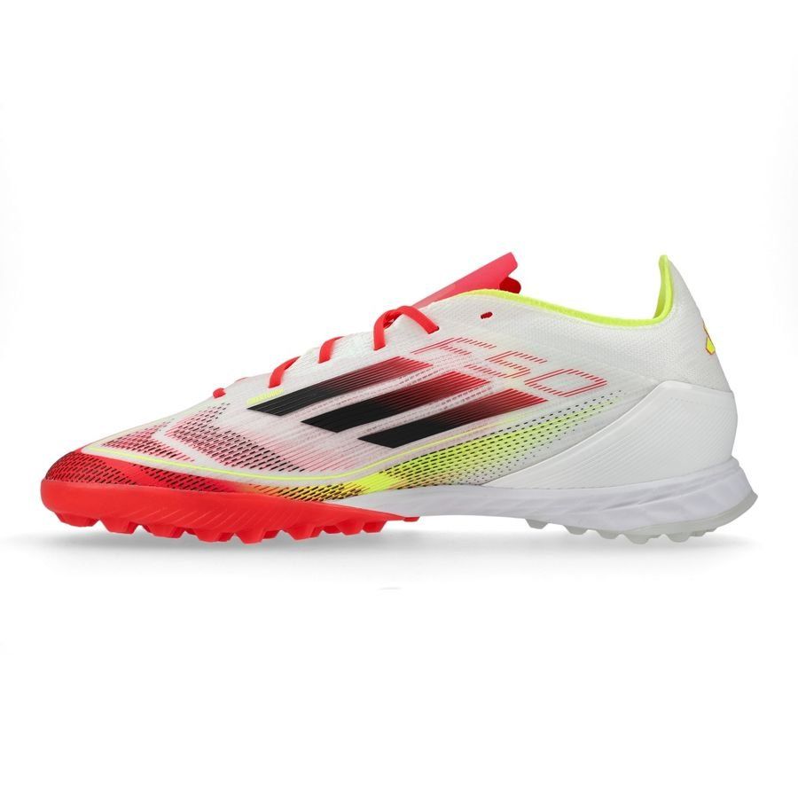 adidas F50 Pro TF Pure Victory - Blanc/Noir/Jaune