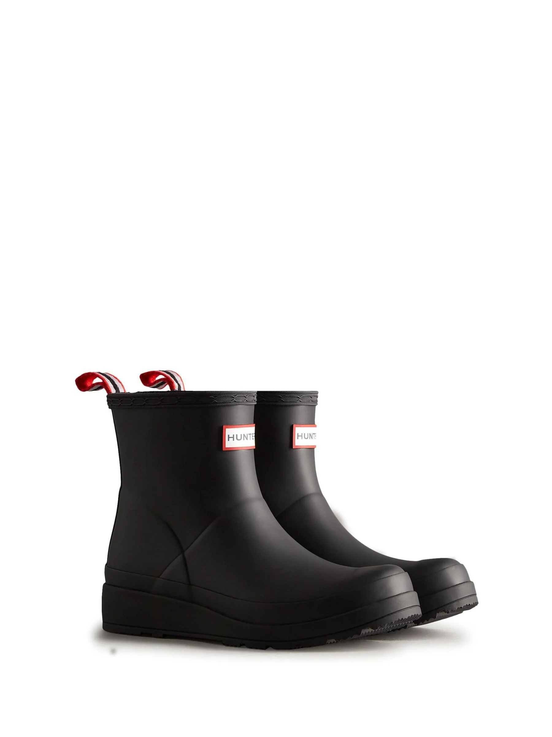 Zwart - Hunter Womens Play Nebula Short Wellies