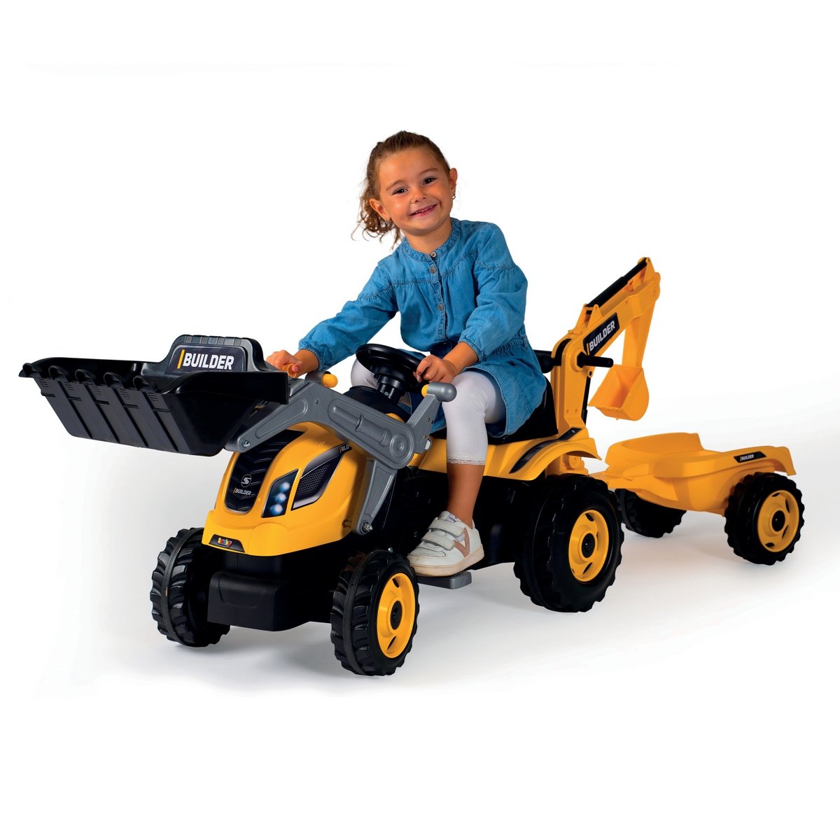 Tracteur Builder Max avec remorque