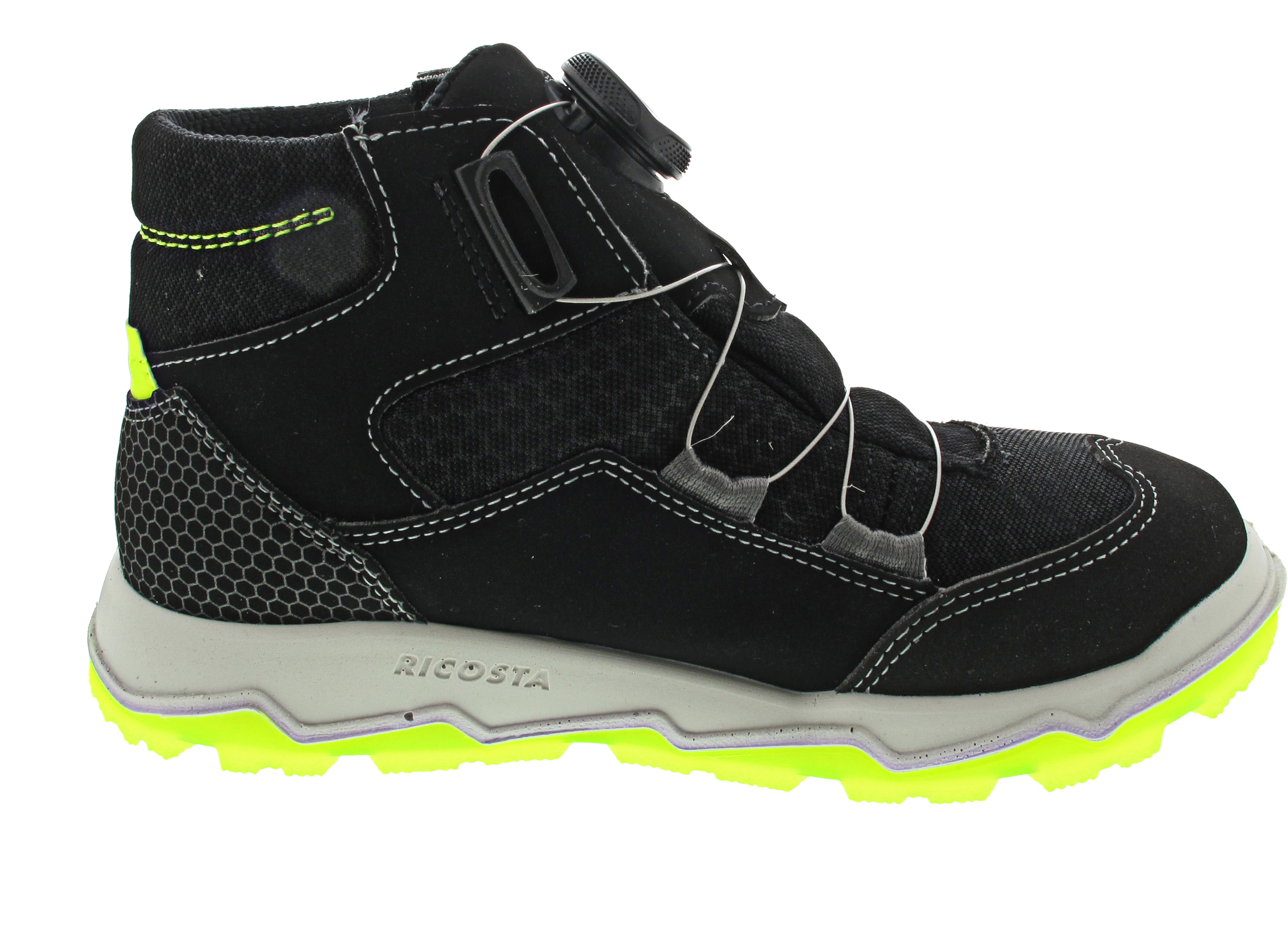 Ricosta Hill Schnürstiefel TEX schwarz