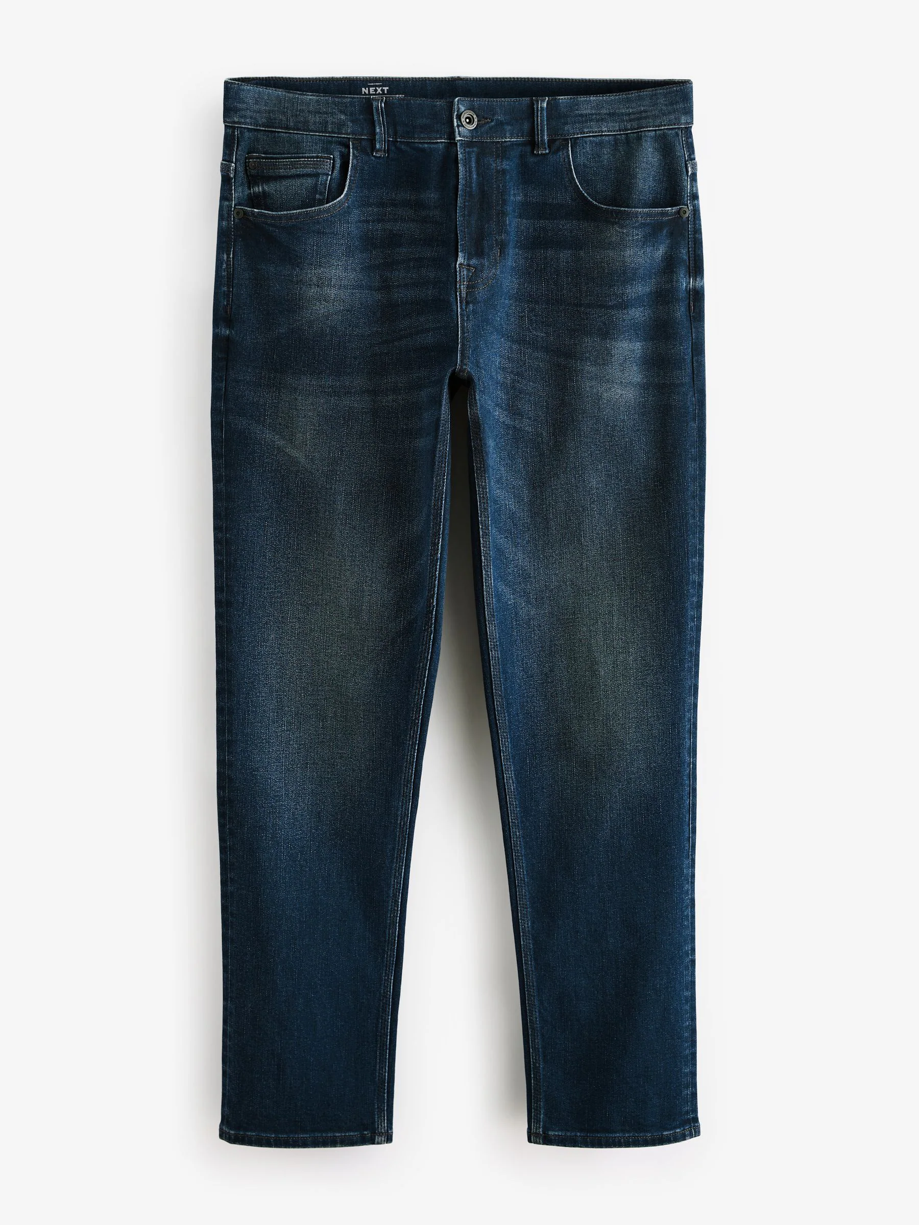 Vintage blauw - Slim Fit - Authentieke stretch denim jeans