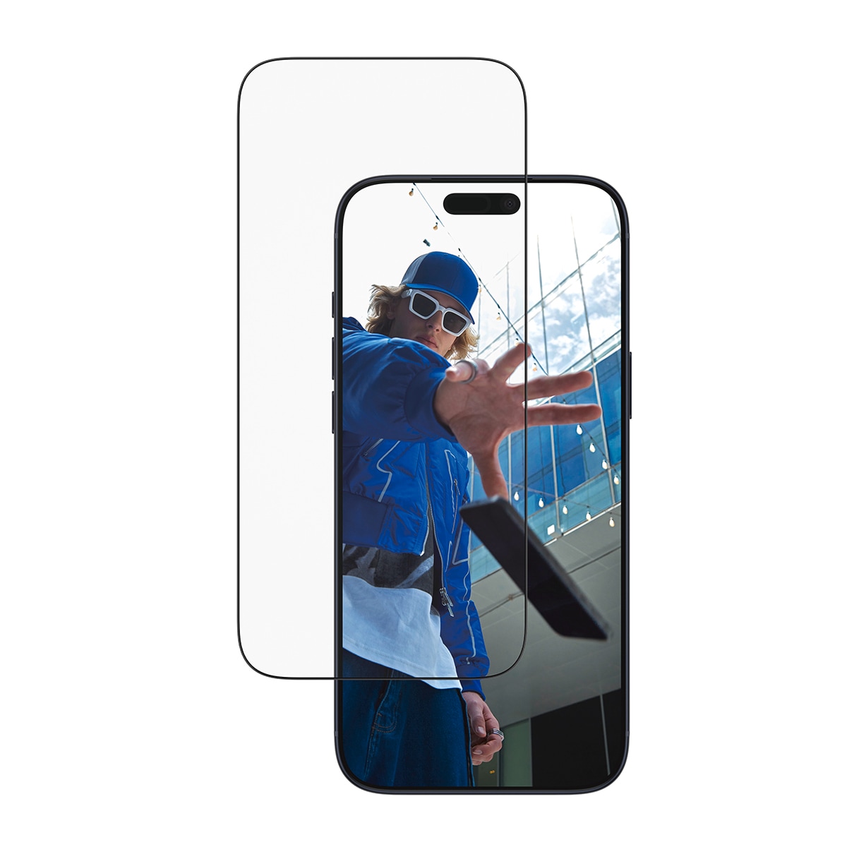 CARE by PanzerGlass Displayschutzglas »Ultra-Wide Fit Screen Protector« für Apple iPhone 17 Pro Max Displayschutzfolie, Schutzfolie, Bildschirmschutz, kratz- & stossfest