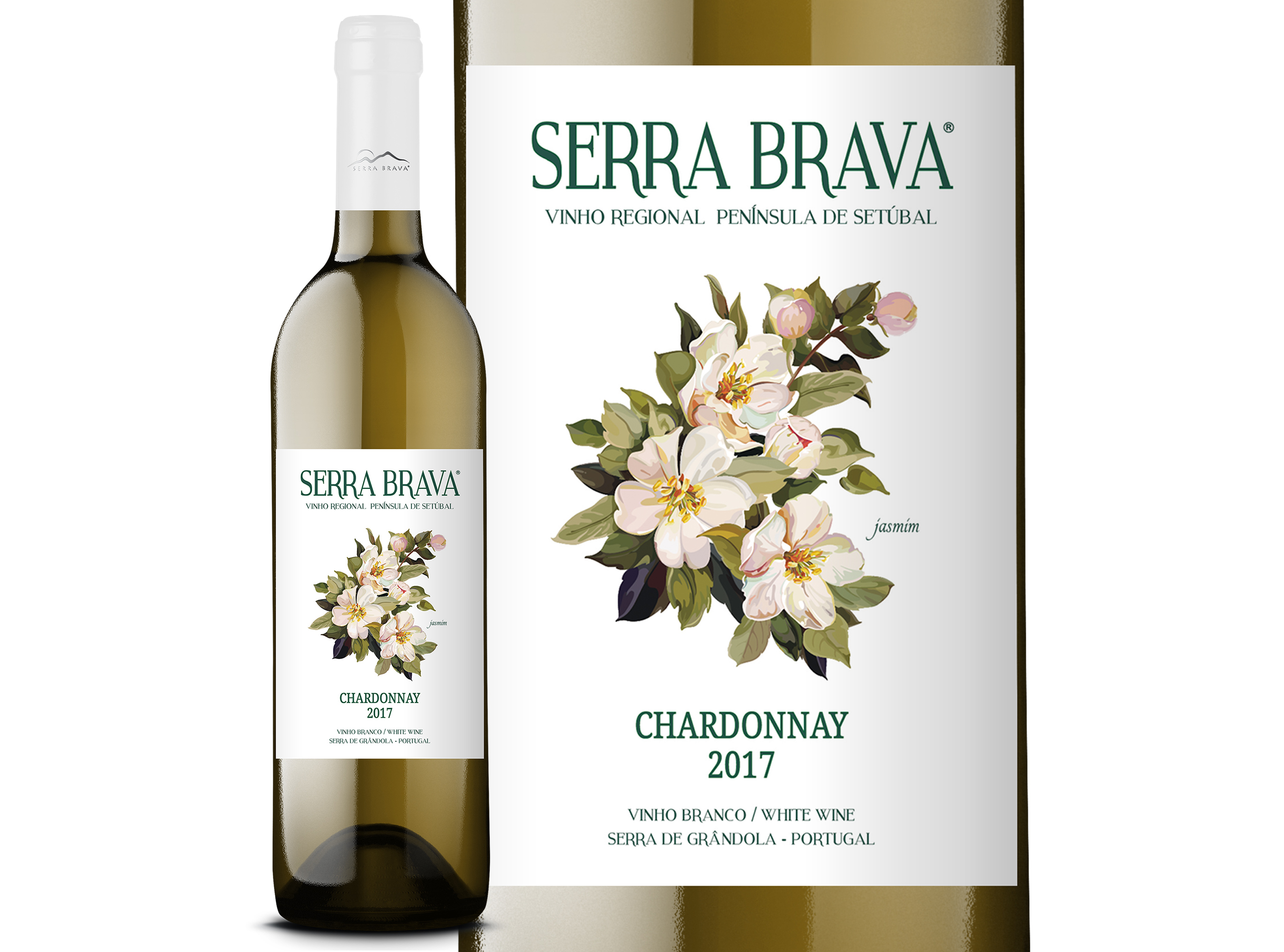 VINHO BRANCO SERRA BRAVA CHARDONNAY SETÚBAL 0.75L