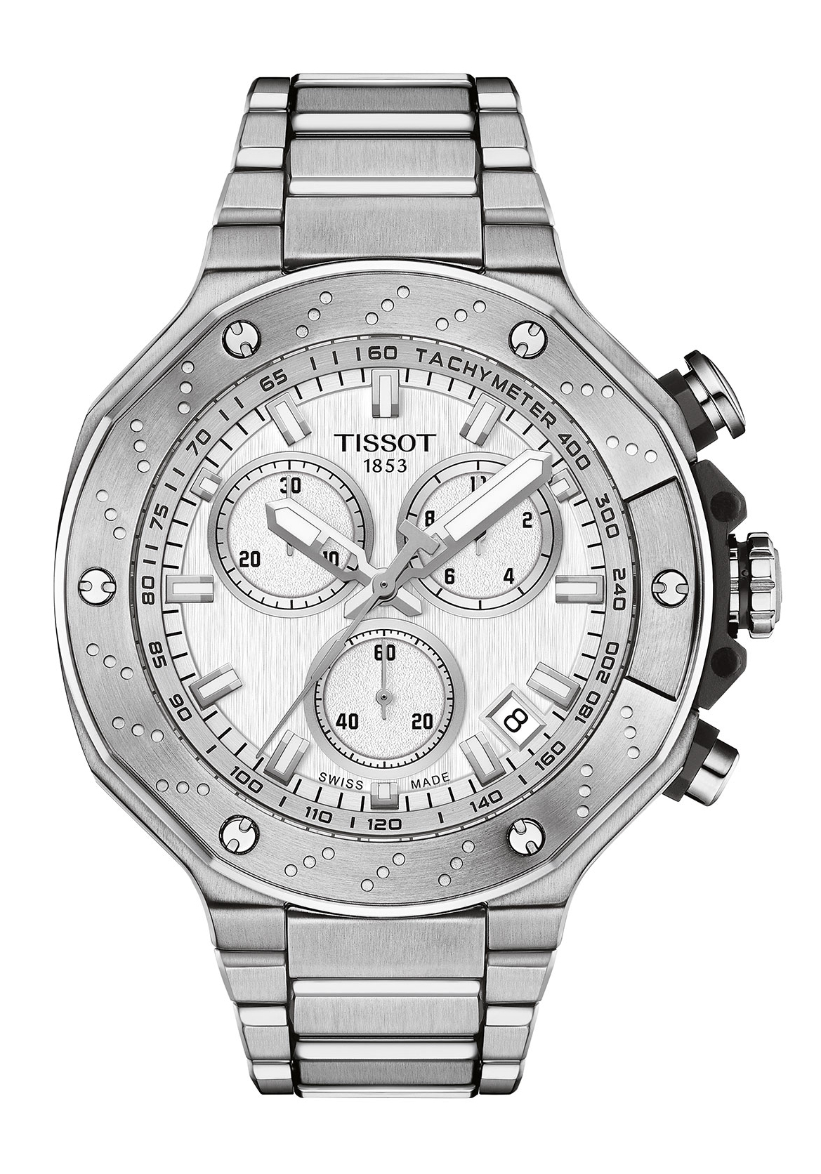 Tissot T-Race Quartz Chronograph Silber T141.417.11.031.00