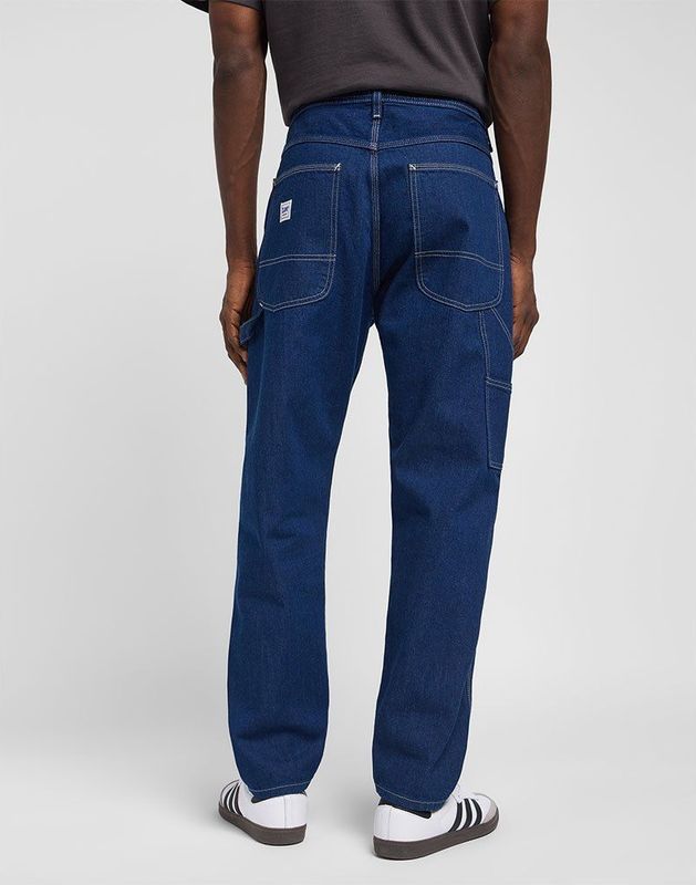 Lee - Carpenter - Jeans - Diep Indigoblauw - 100% Katoen