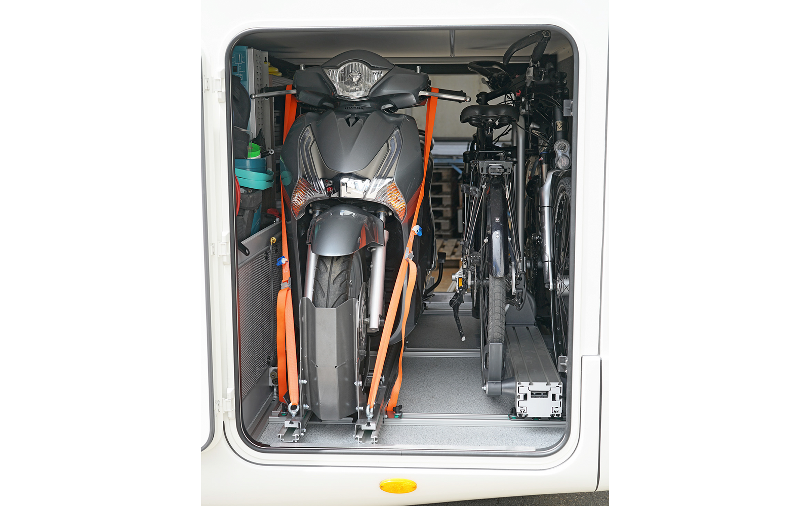 Weih-tec MotoMove 150 Heckgaragen-Rollerträger