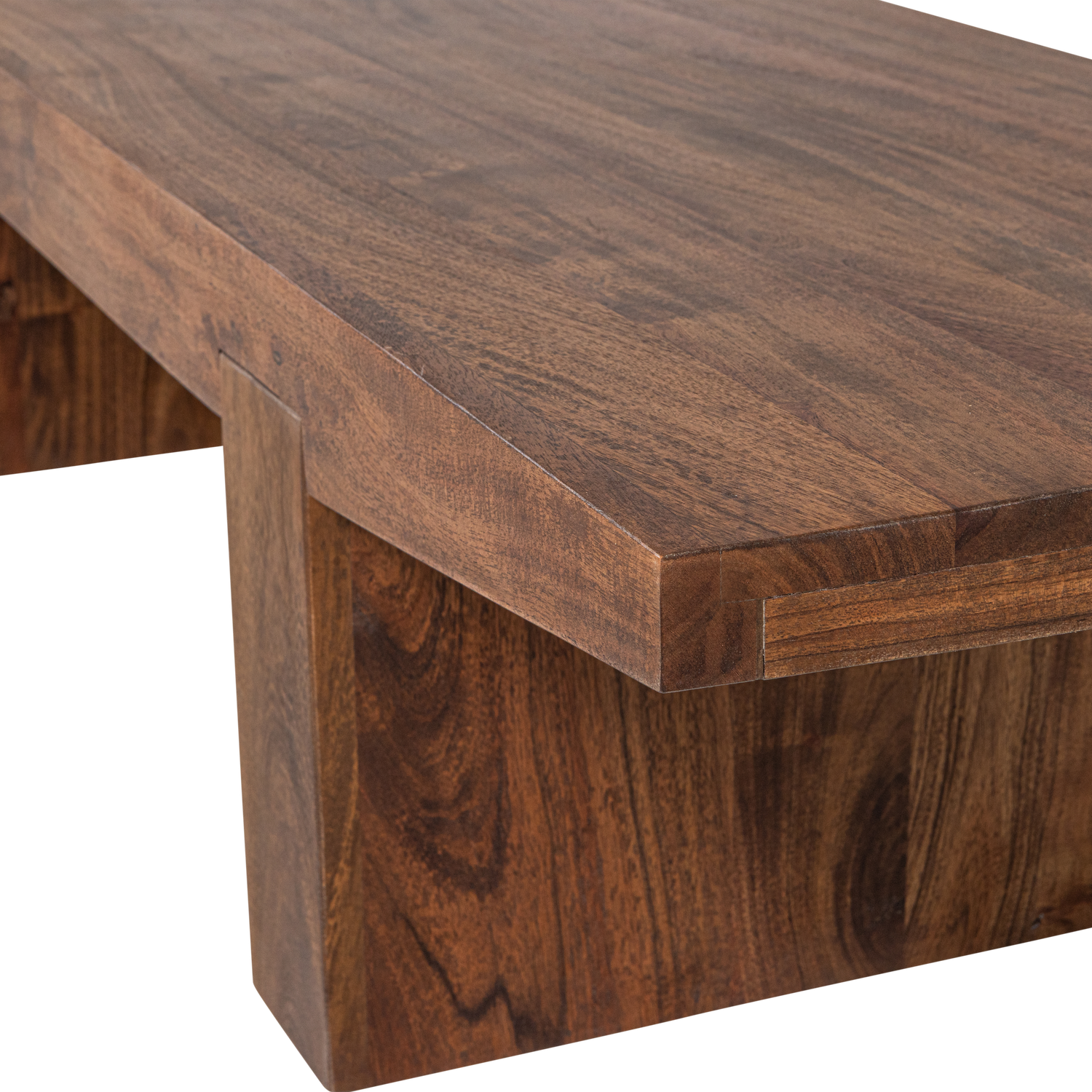 WOOOD Eron Salontafel - Acaciahout - Bruin - 32x152x48