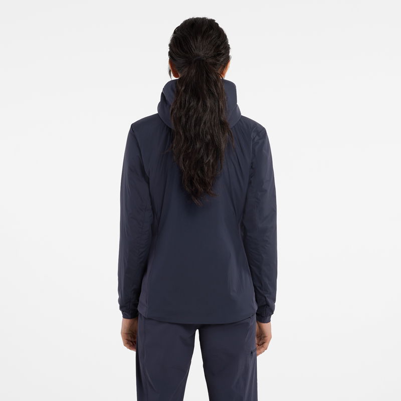 Arc'teryx Atom Hoody, dame (Black Sapphire) - Spejder Sport