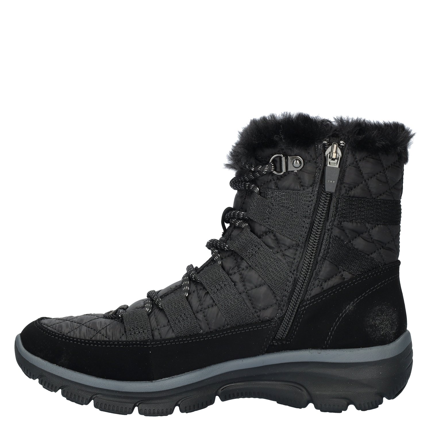 Easy Going dames veterboot Skechers Zwart