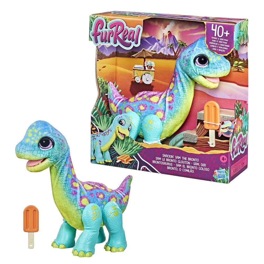 FURREAL -  PELUCHE SAM LE  BRONTO GLOUTON