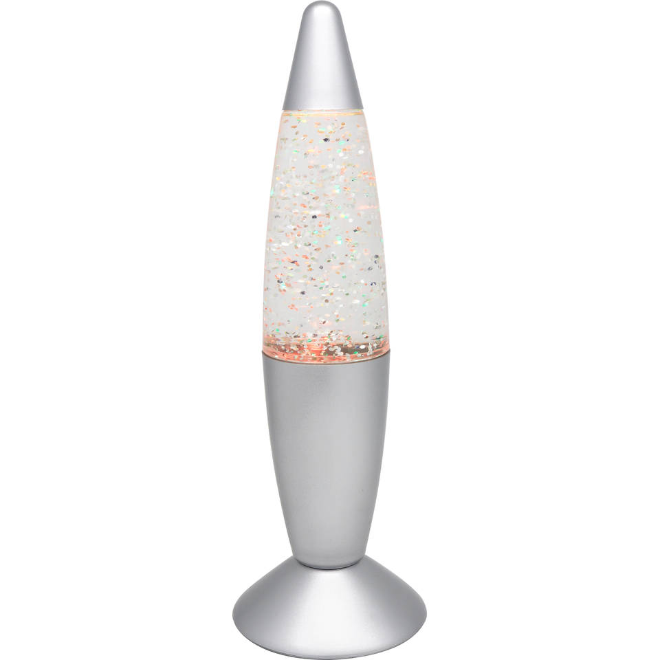 Mini glitterlamp - 19 cm