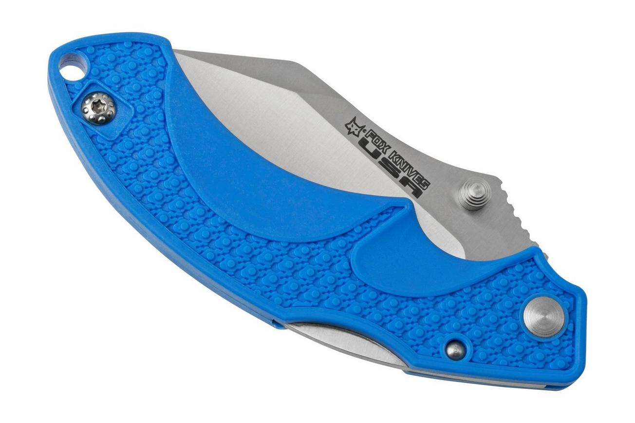 Fox Knives USA Forza Blue Wharncliffe FKU-AMI-WC-BLU zakmes, Mike Vellekamp design