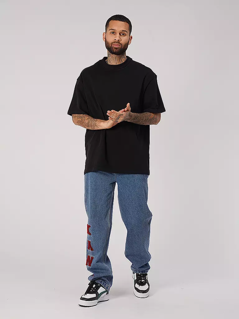 KARL KANI Jeans Relaxed Fit blau